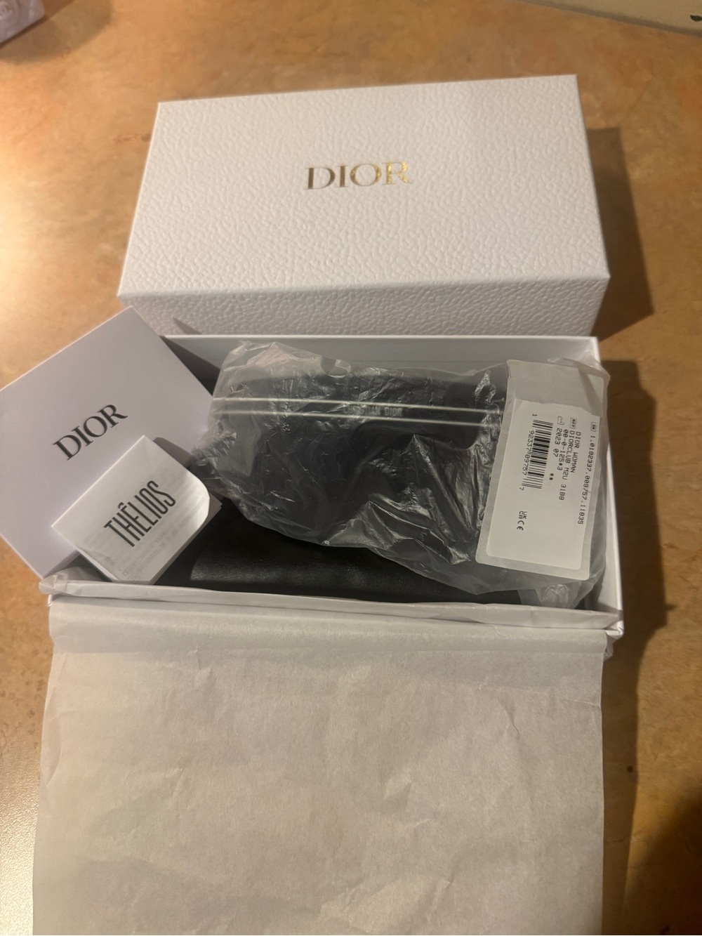 NIB Dior DiorClub M2U Blue/White Monogram Shield Mask Sunglasses - Picture 7 of 8